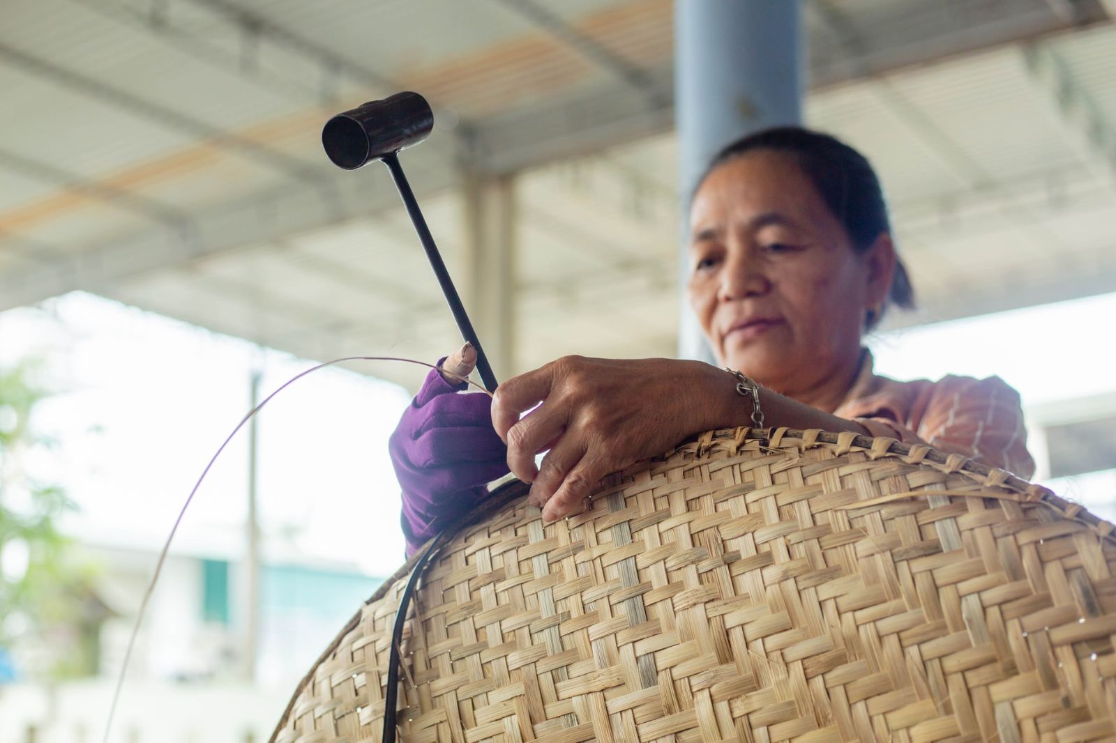 Nghệ nhân không xa lạ bởi đó là những người dân Thọ Đơn