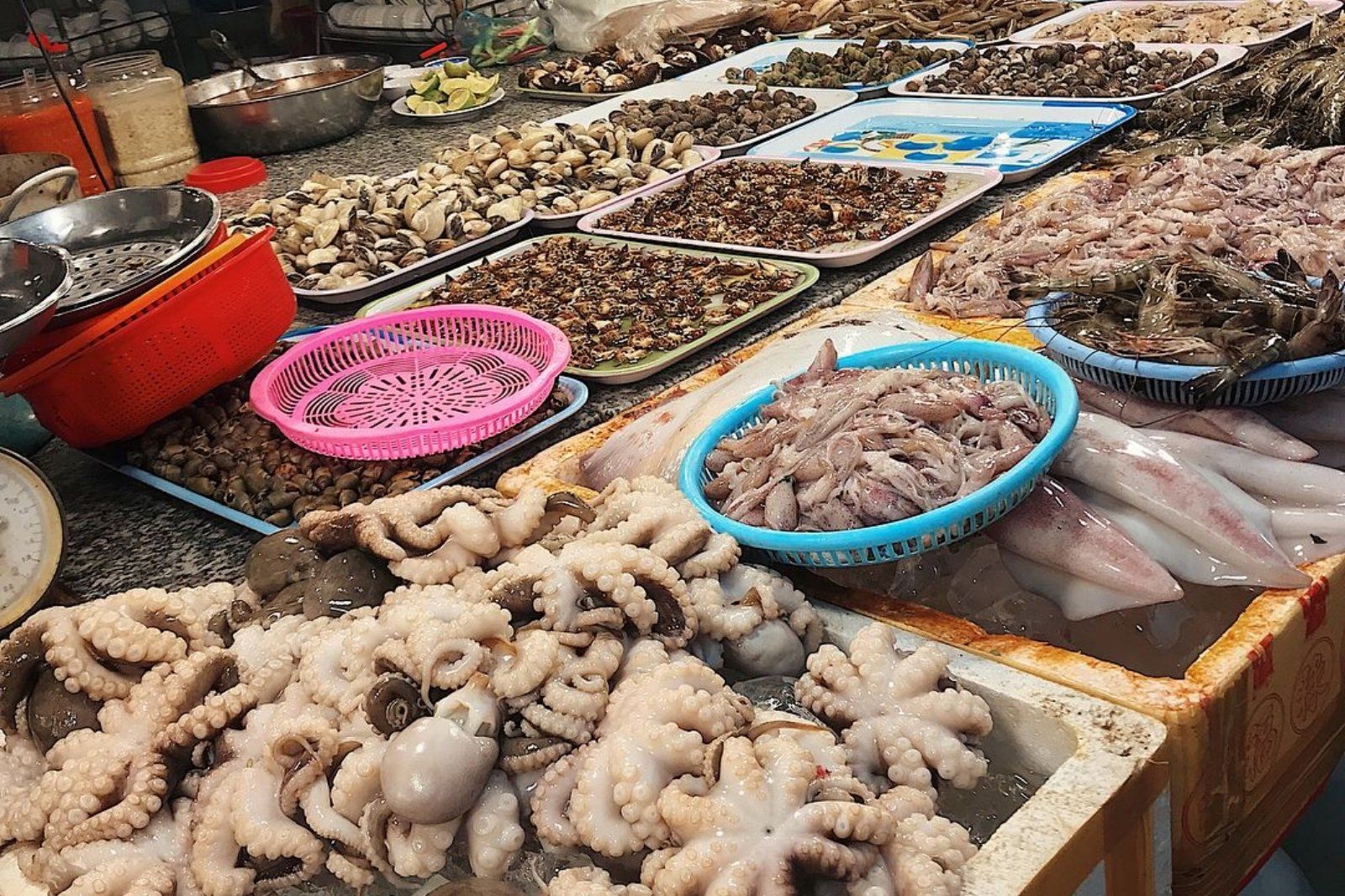Nguồn hải sản tươi ngon và phong phú