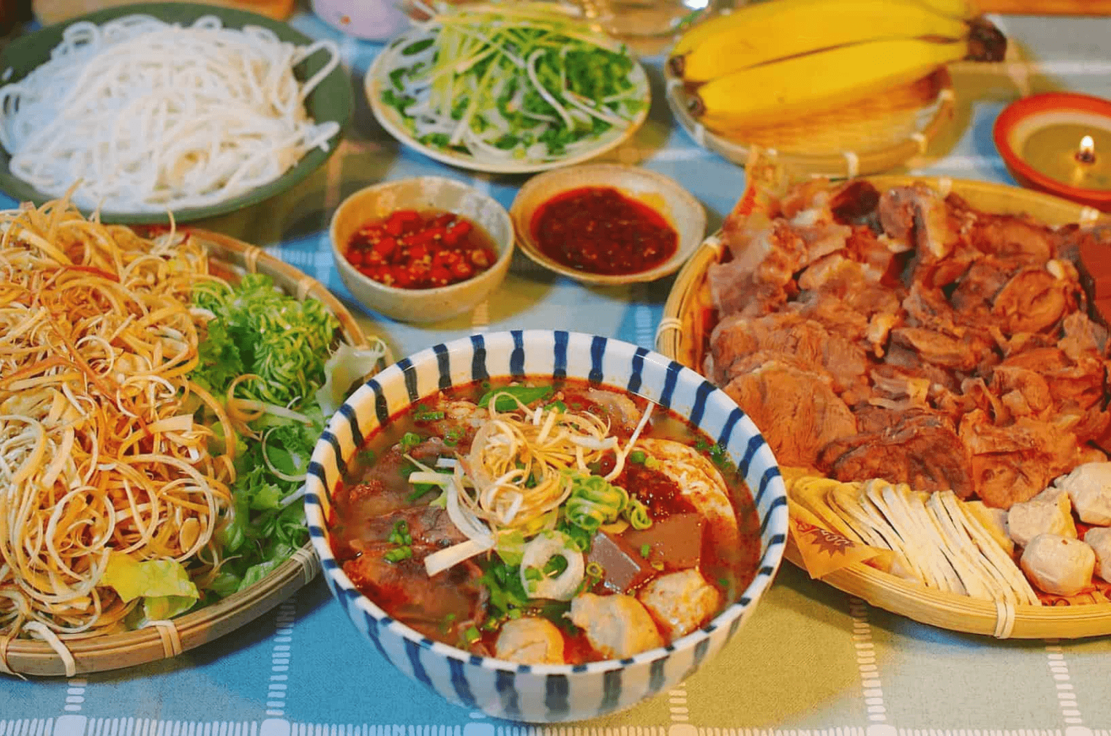 Nhiều địa chỉ bán bún bò Huế thơm ngon tại Đồng Hới