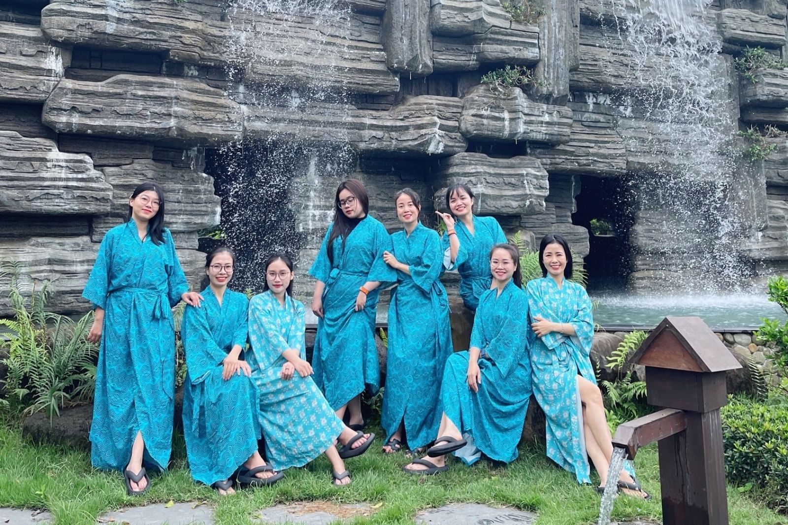 Nhiều du khách đến trải nghiệm tại khu nghỉ dưỡng