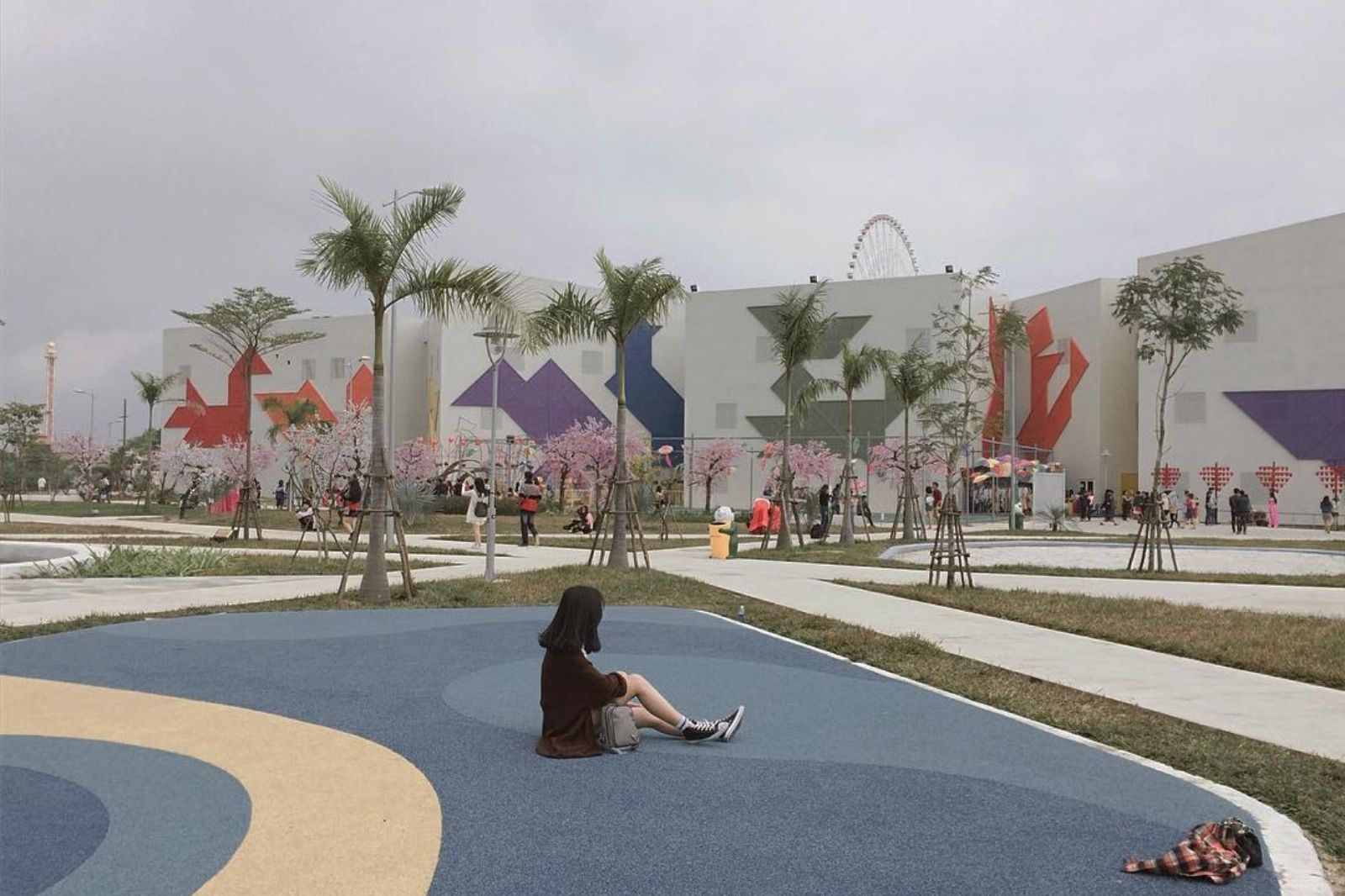 Nhiều góc check-in siêu ấn tượng