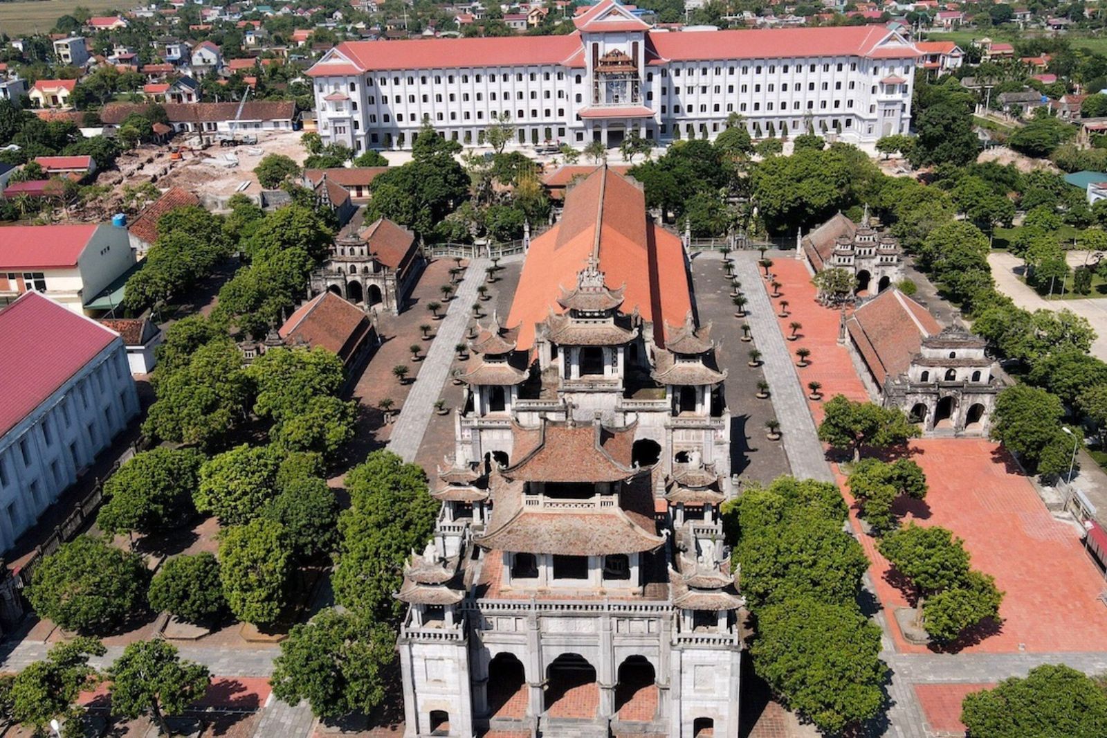 Quần thể rộng lớn với diện tích lên đến 22ha