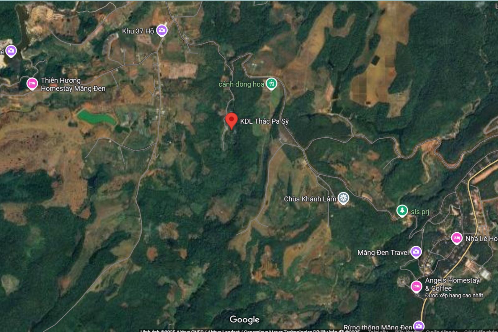 Ảnh: Sử dụng gg maps để biết chi tiết và chính xác đường đi