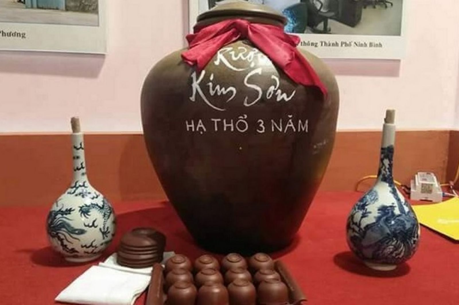 Sự kết hợp hoàn hảo cùng với rượu Kim Sơn