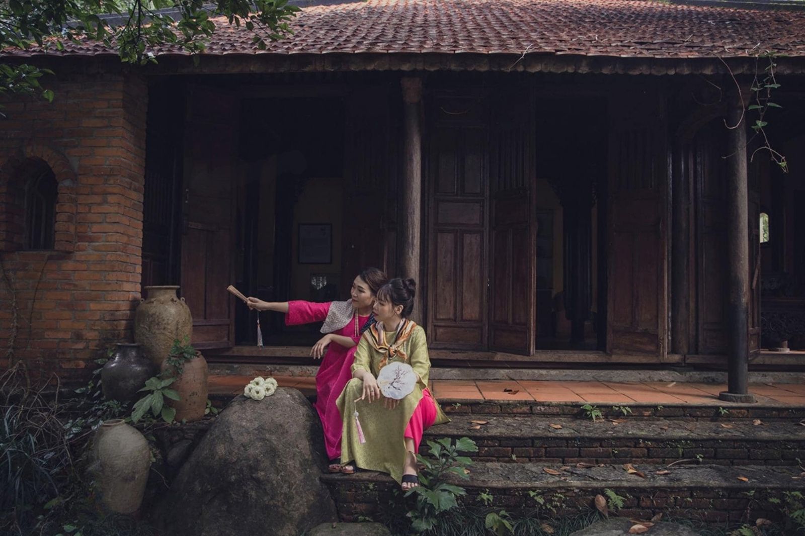 Sự kết hợp tinh tế giữa phong cách nhà vườn miền Trung và không gian sinh thái rừng Sơn Trà