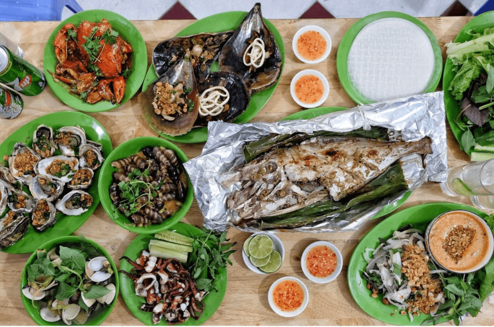 Thiên đường ẩm thực với vô vàn món ngon từ biển