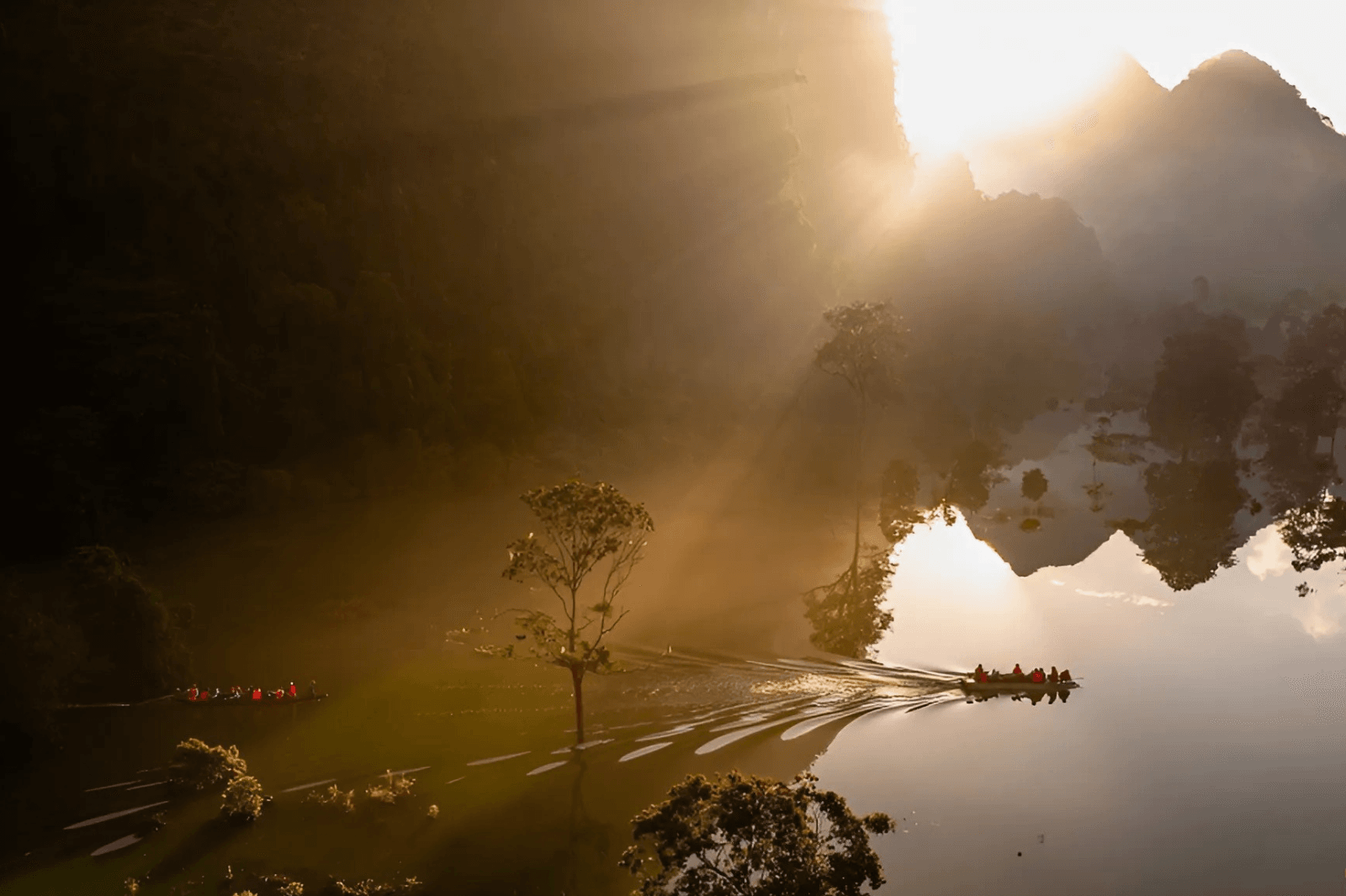 Thung lũng Hung Trâu ở Quảng Bình mỗi khi mùa mưa tới