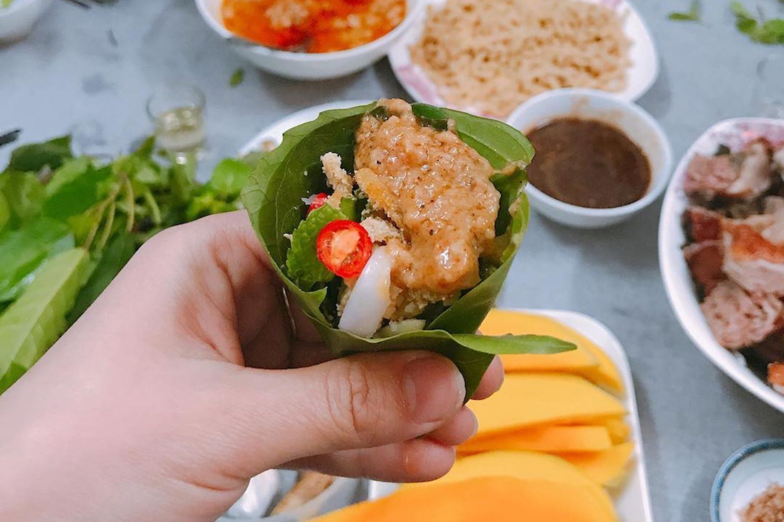 Thưởng thức gỏi cá nhệch ngon đúng điệu