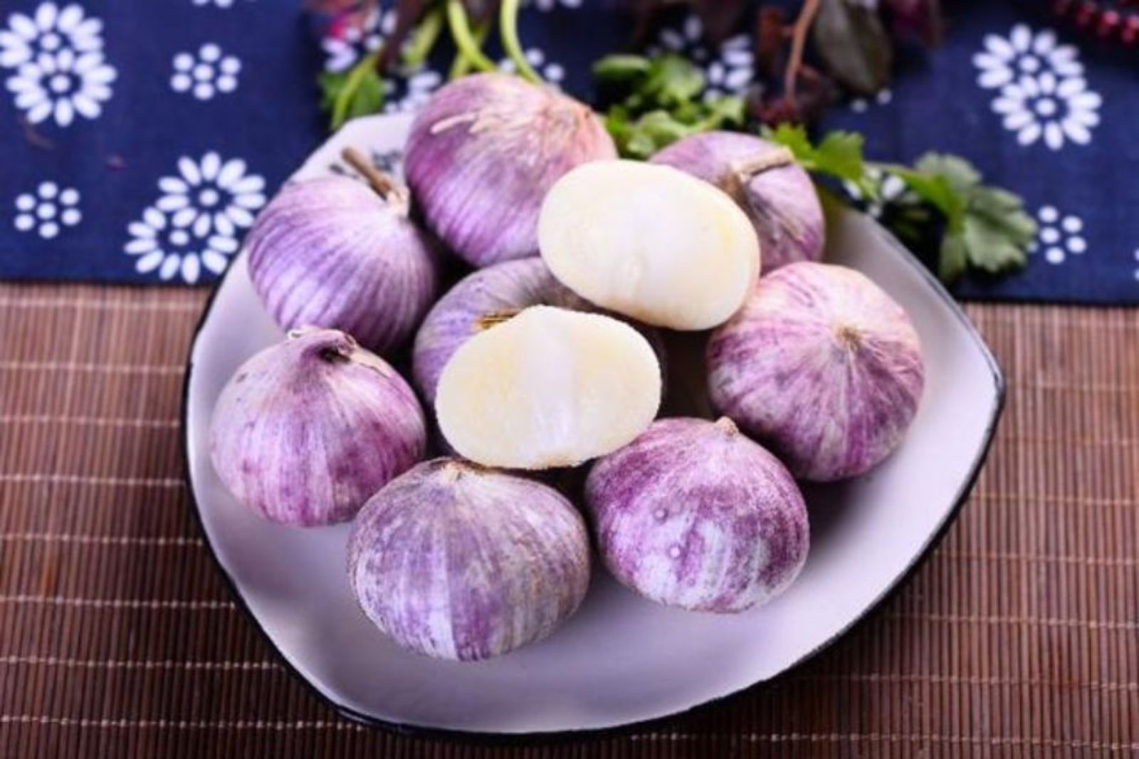 Tỏi tím có mùi hương rất đặc trưng