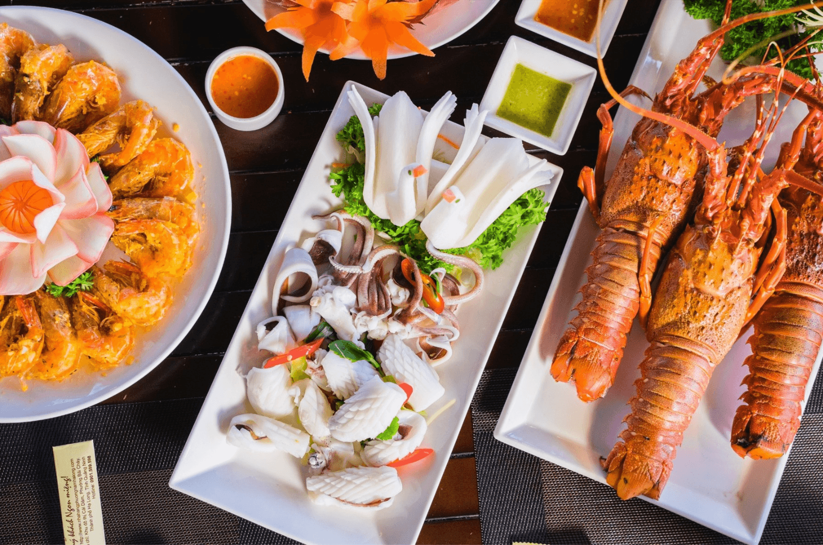 Top nhà hàng hải sản chất lượng ở biển Nhật Lệ