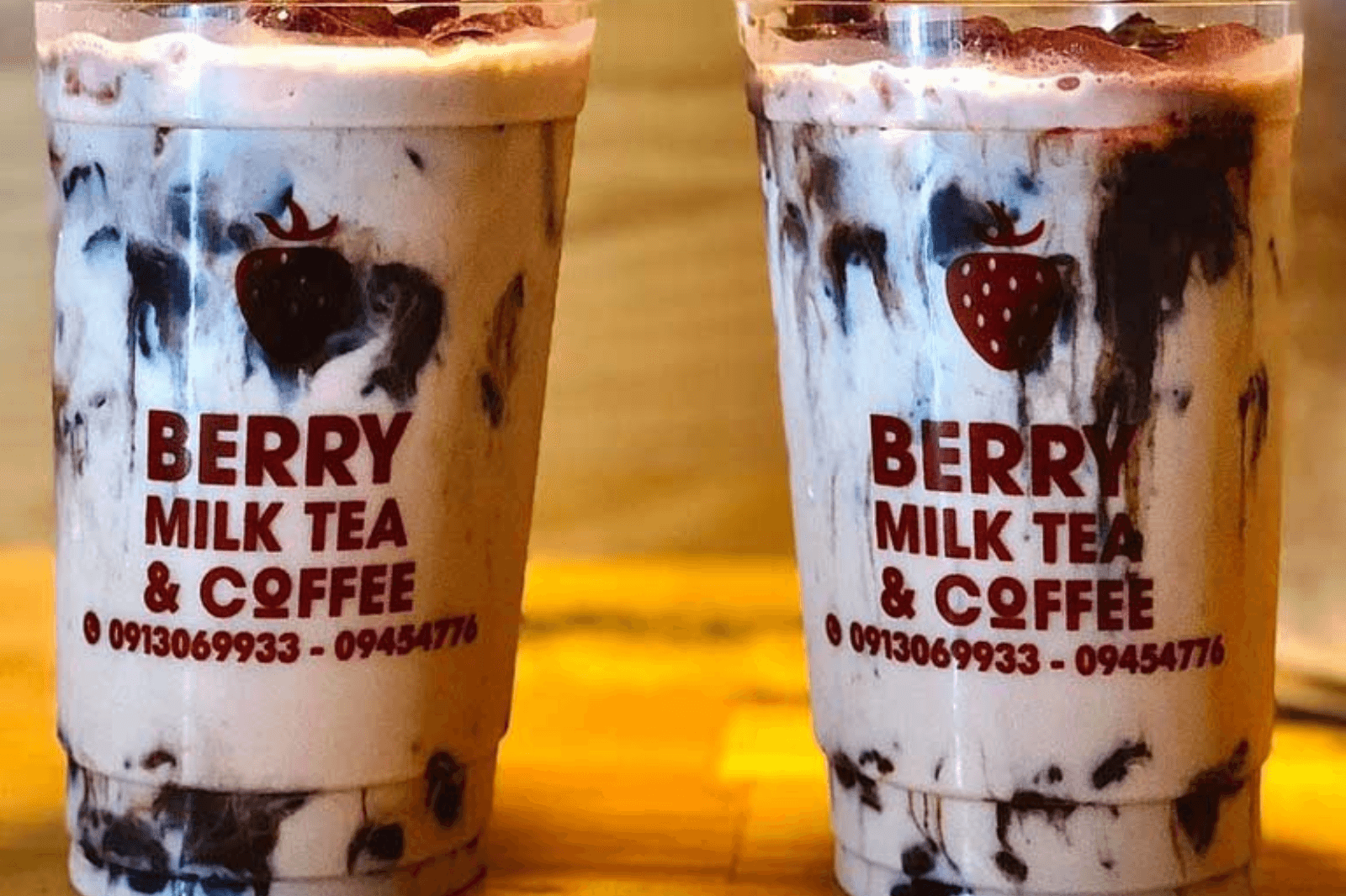 Topping trong các món trà sữa rất đa dạng 
