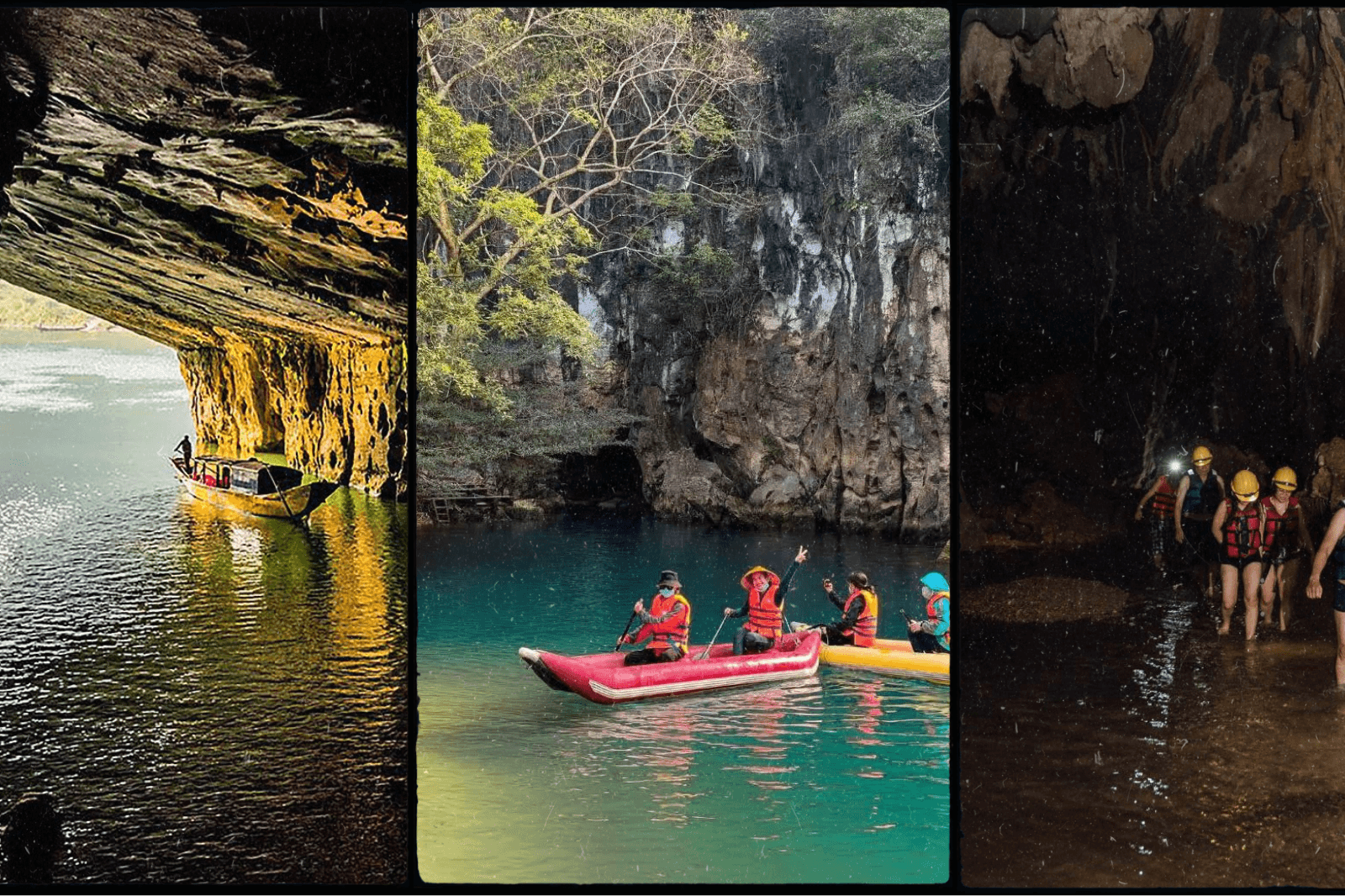 Tour Động Phong Nha - Sông Chày Hang Tối 