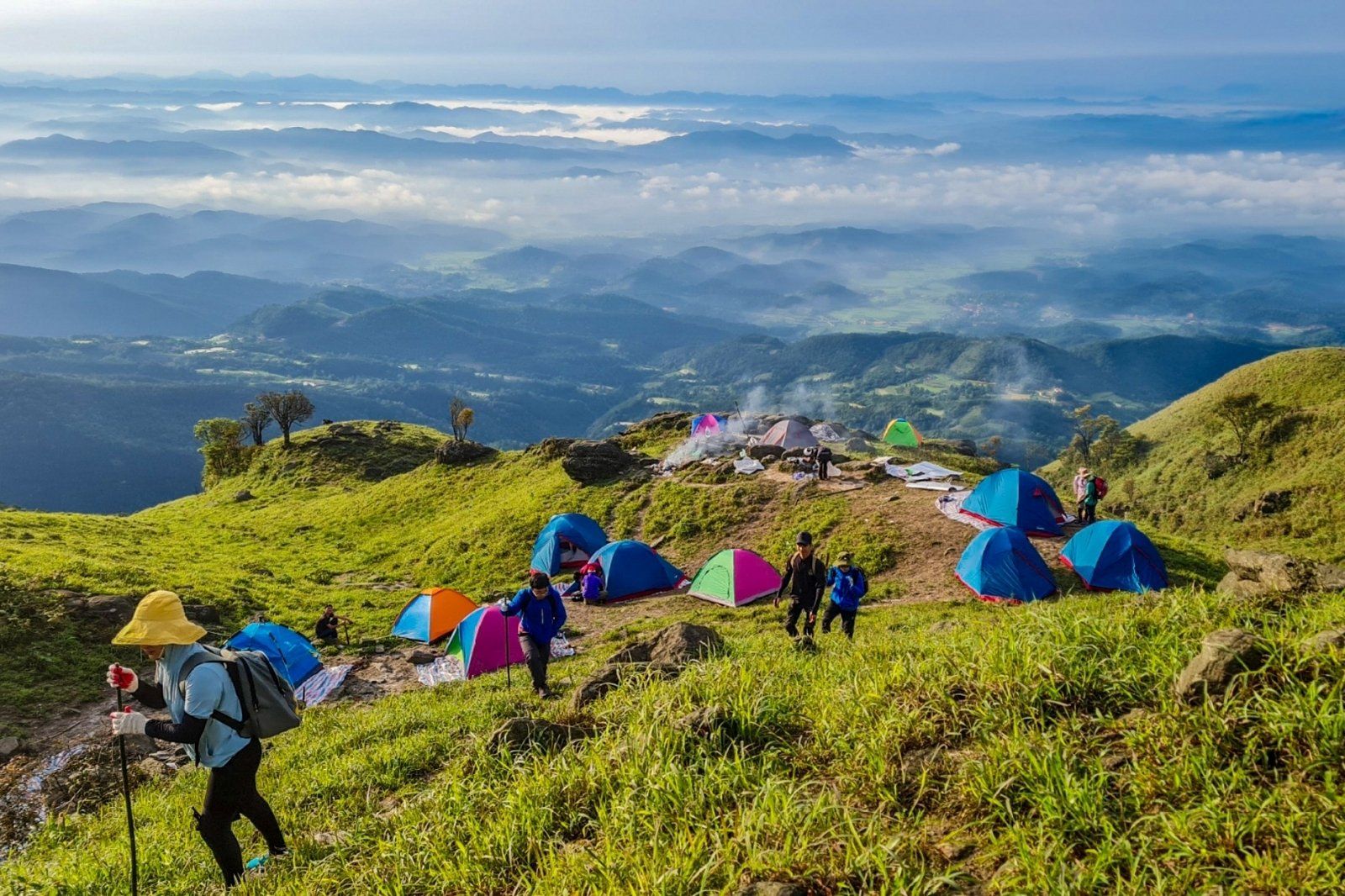 Trekking đỉnh Voi Mép phù hợp với người có kinh nghiệm