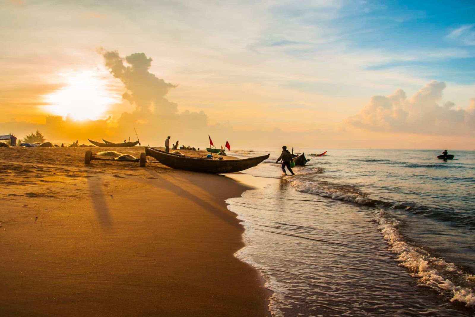 Vẻ đẹp dân dã của làng chài Bảo Ninh
