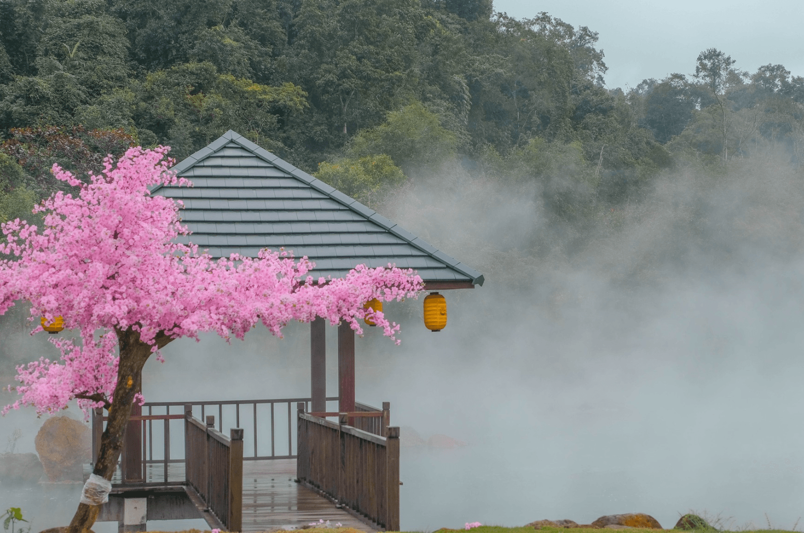 Vẻ đẹp thanh bình của khu nghỉ dưỡng khoáng nóng Bang Onsen