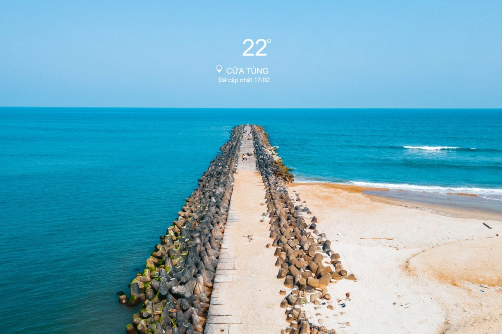 Vẻ đẹp thơ mộng của biển Cửa Tùng, Quảng Trị