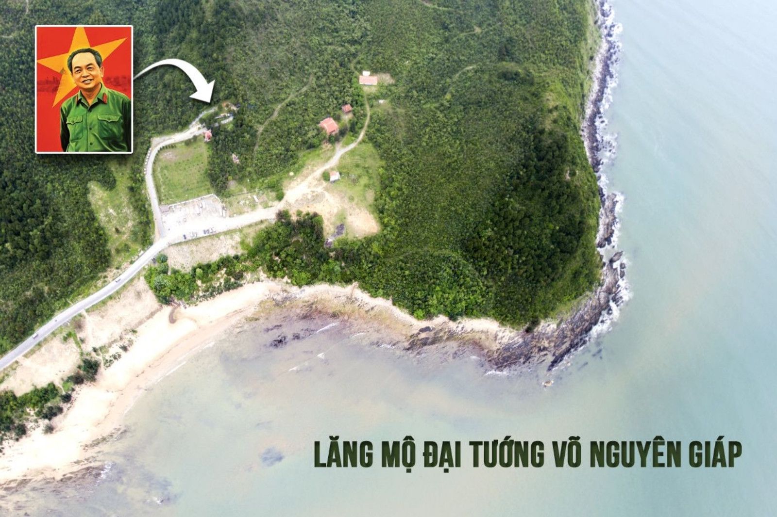 Vũng Chùa - Đảo Yến là nơi an nghỉ của Đại tướng Võ Nguyên Giáp ở quê nhà