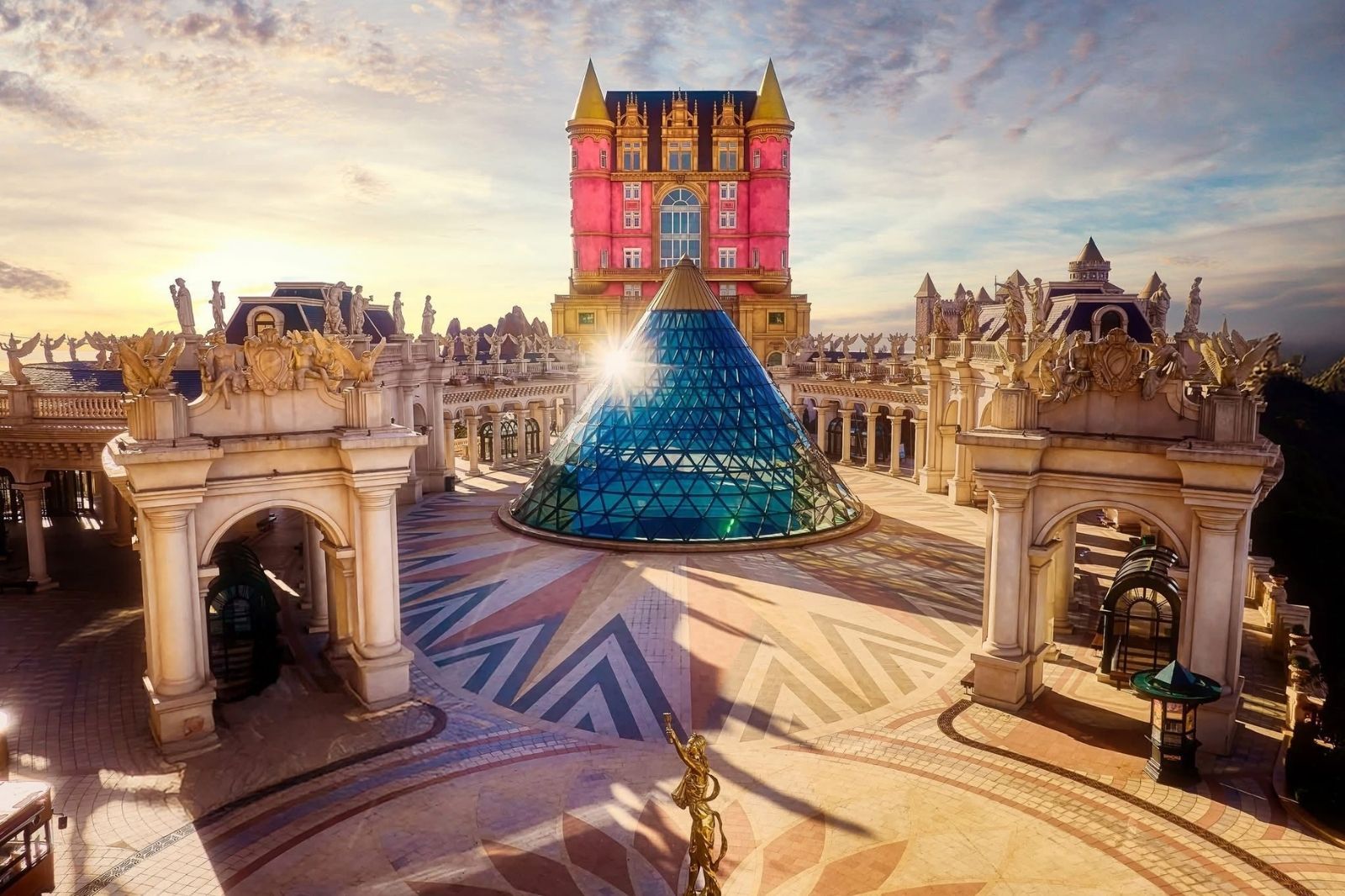 Bà Nà thường có thời tiết mát mẻ quanh năm