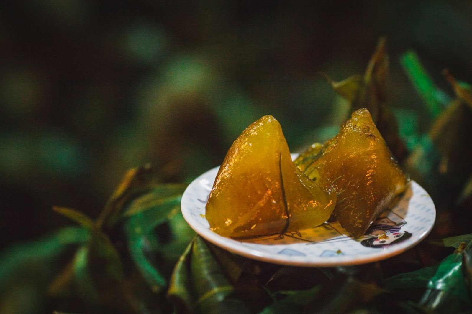 Bánh có lớp vỏ dai và trong  