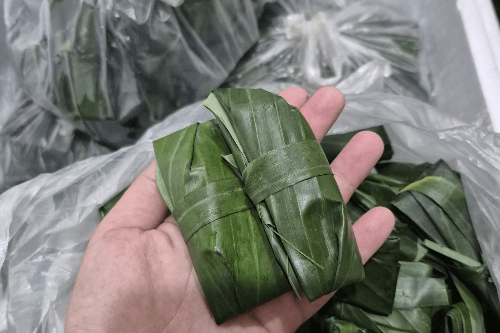 Bánh lọc sống được cấp đông để bảo quản