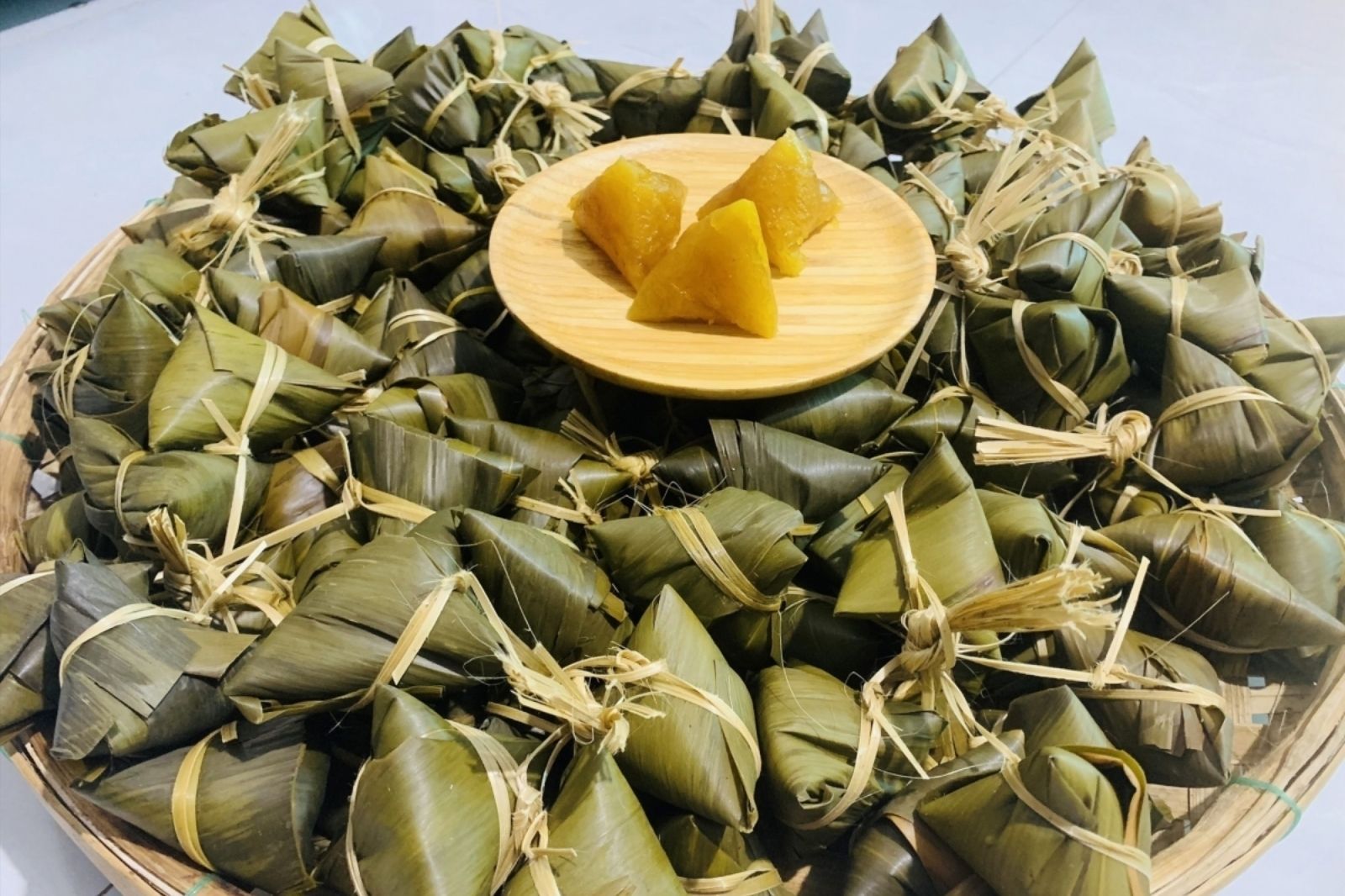 Bánh ú tro là một món bánh truyền thống của người dân Quảng Nam 