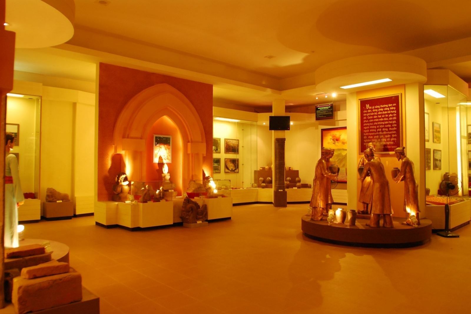 Bảo tàng lưu giữ nhiều hiện vật quý giá 