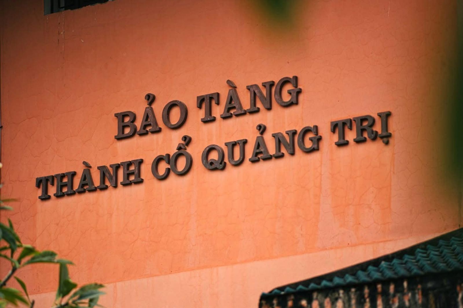 Bảo tàng nằm bên trong Thành cổ Quảng Trị 