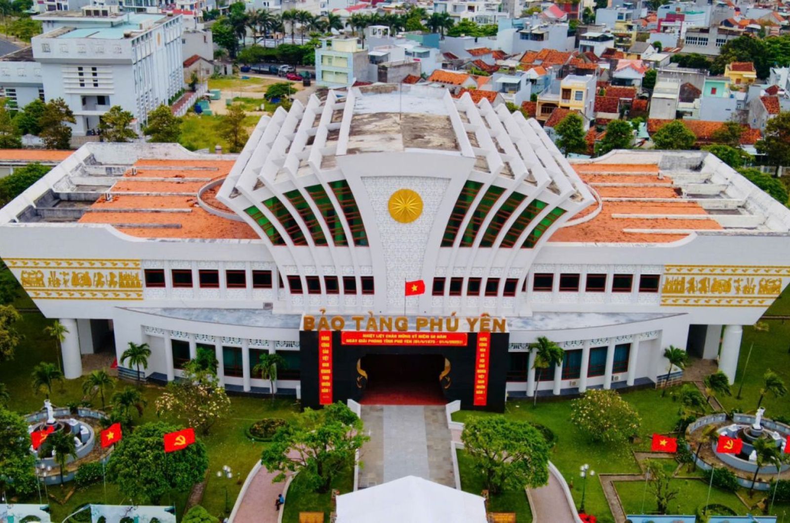 Bảo tàng Phú Yên nhìn từ trên cao 