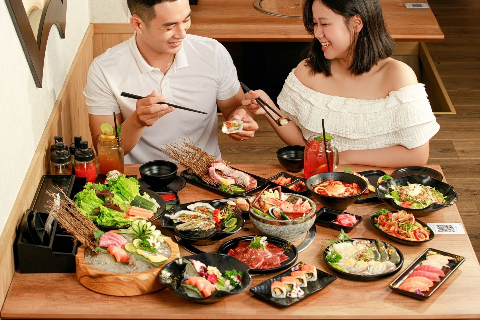 Buffet nướng kiểu Nhật Bản