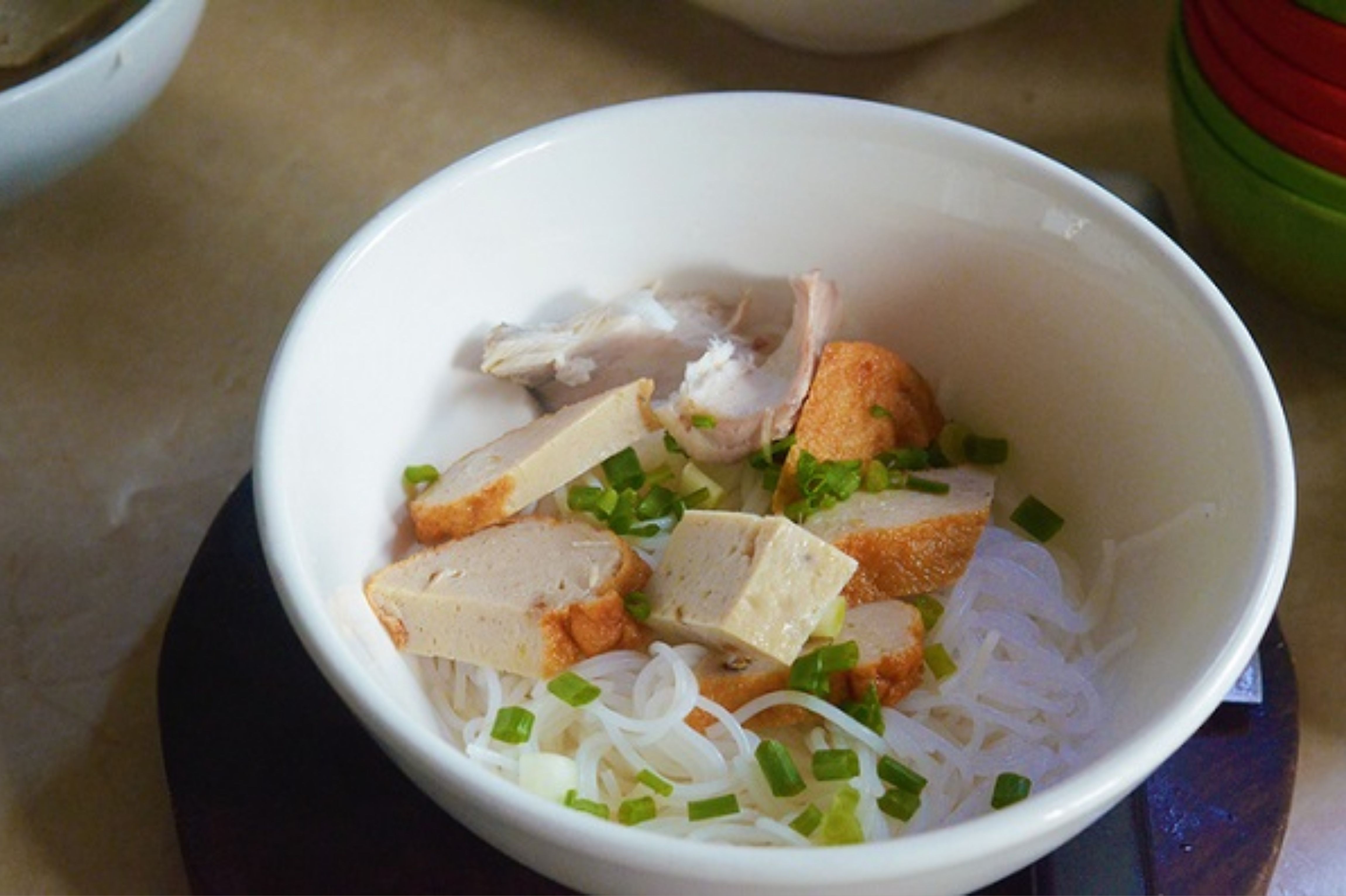 Bún tươi và chả cá
