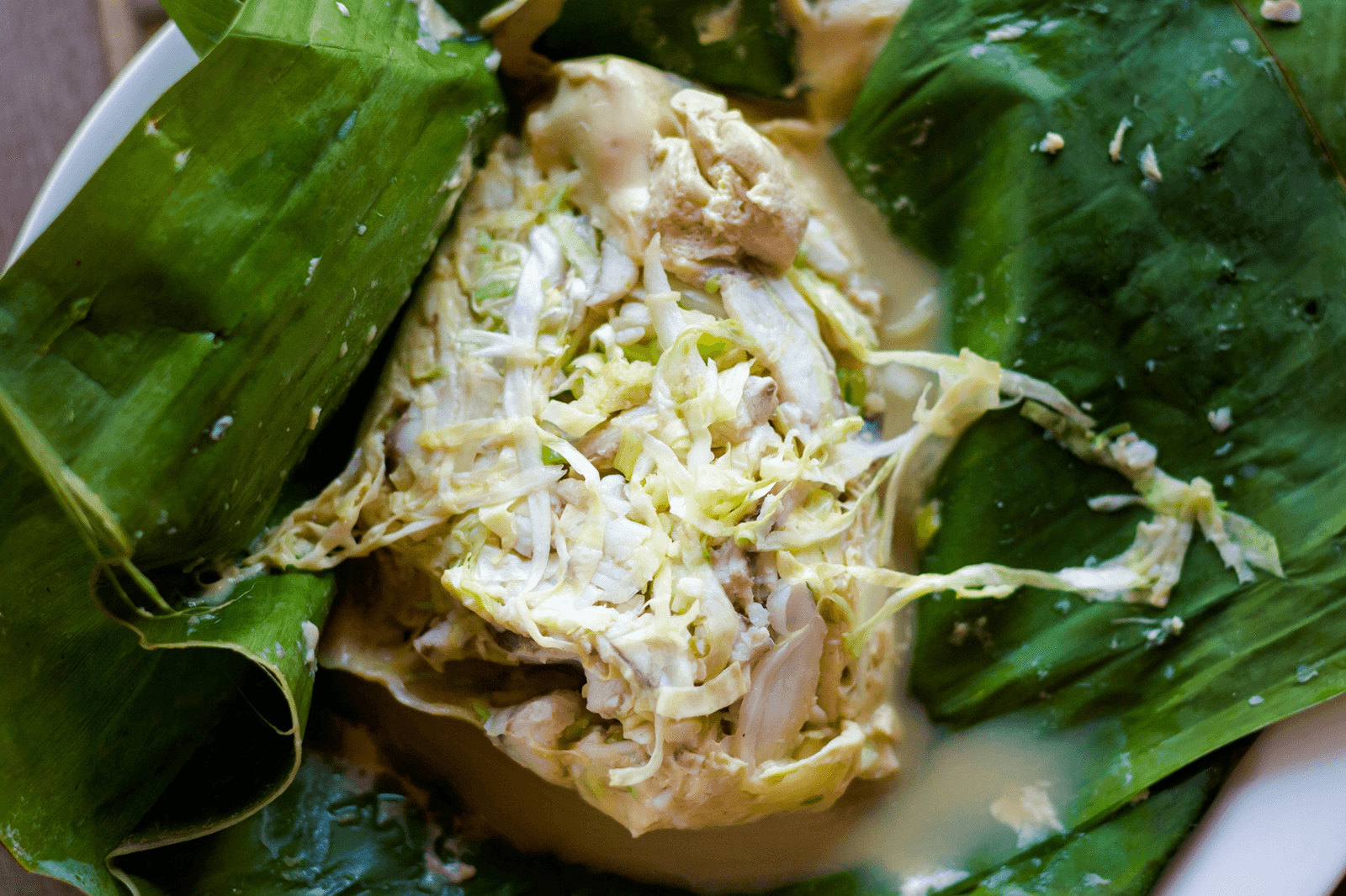 Cá hấp lá chuối 