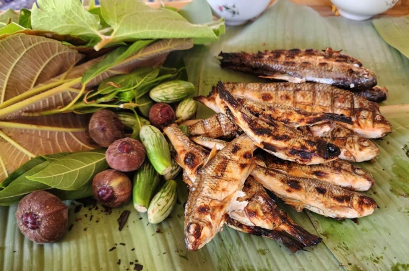 Cá suối nướng