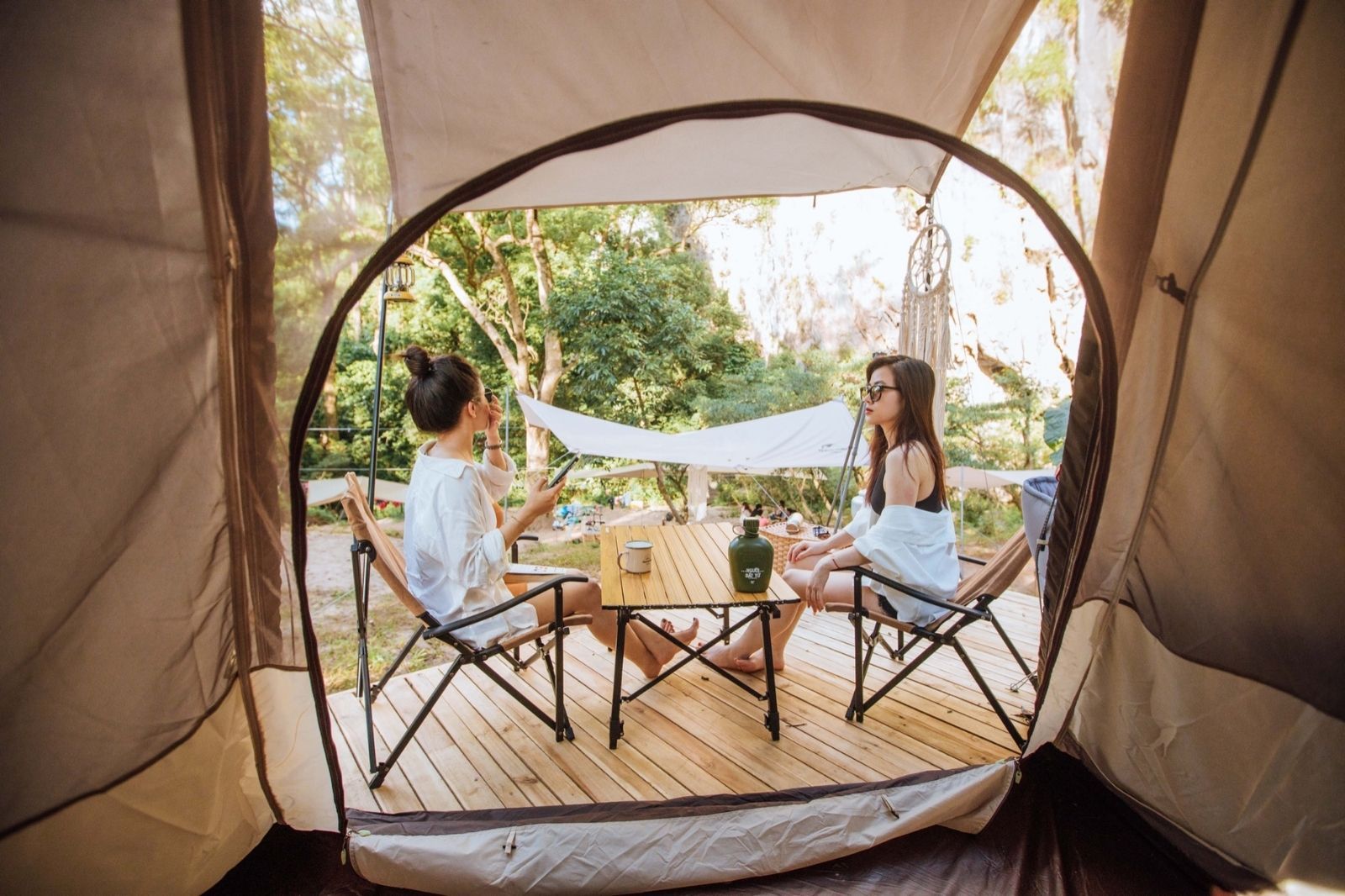 Cắm trại ở thung lũng Sinh Tồn 