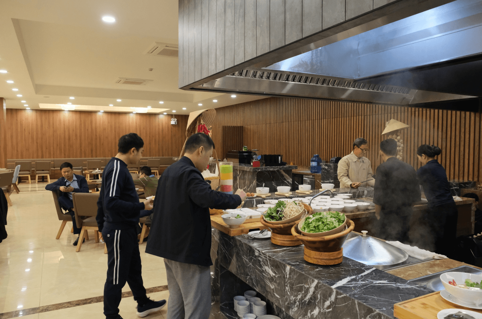 Chất lượng món ăn tại Bang Onsen Spa & Resort luôn được đánh giá cao