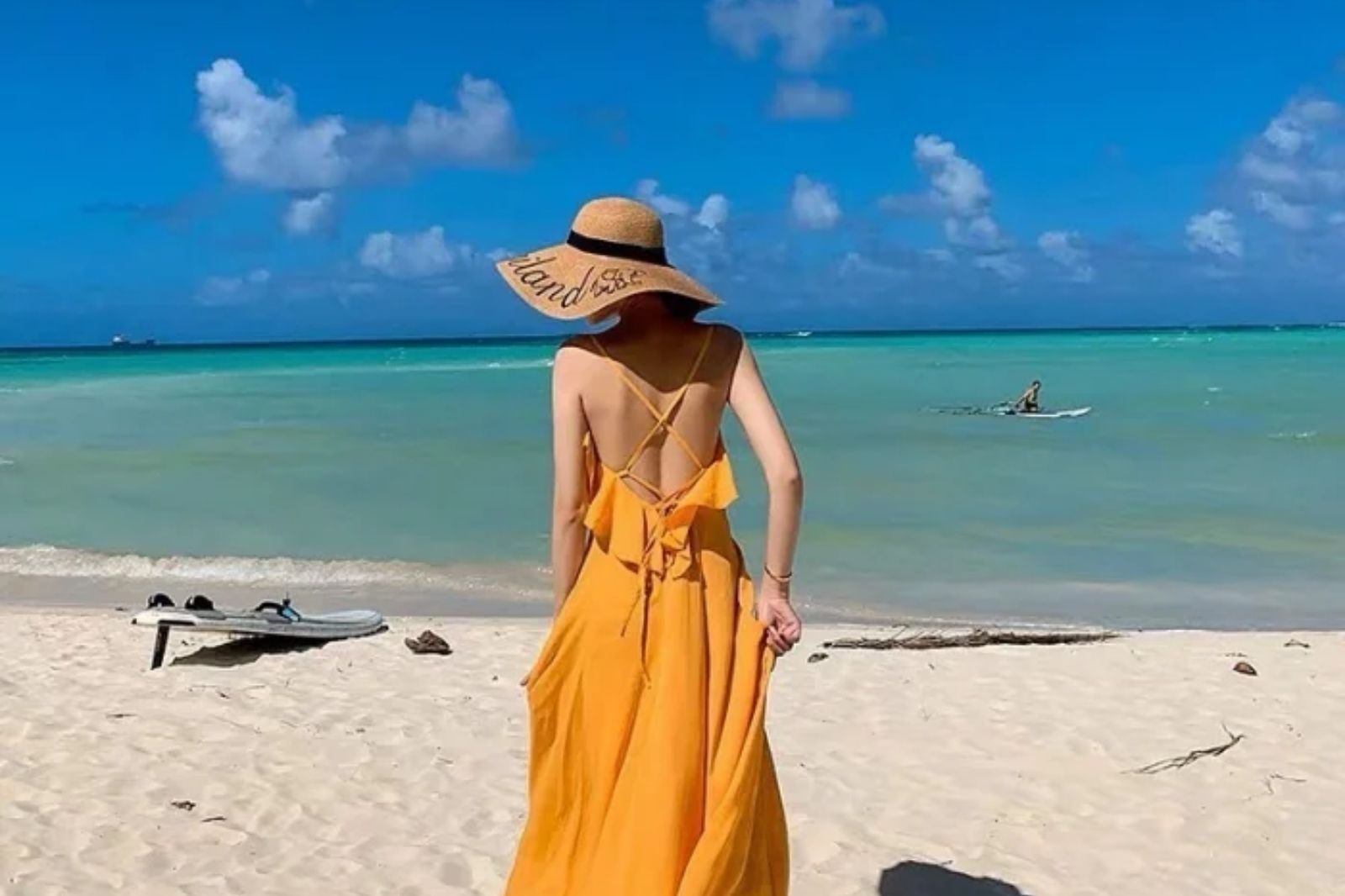 Check-in biển An Bàng  