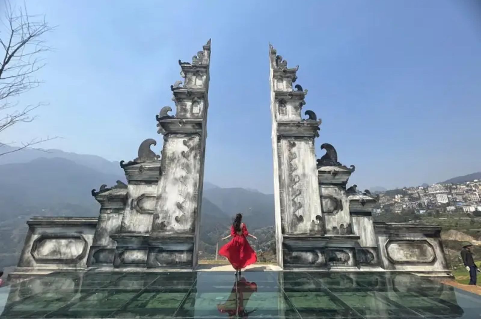 Check-in cổng trời Sapa