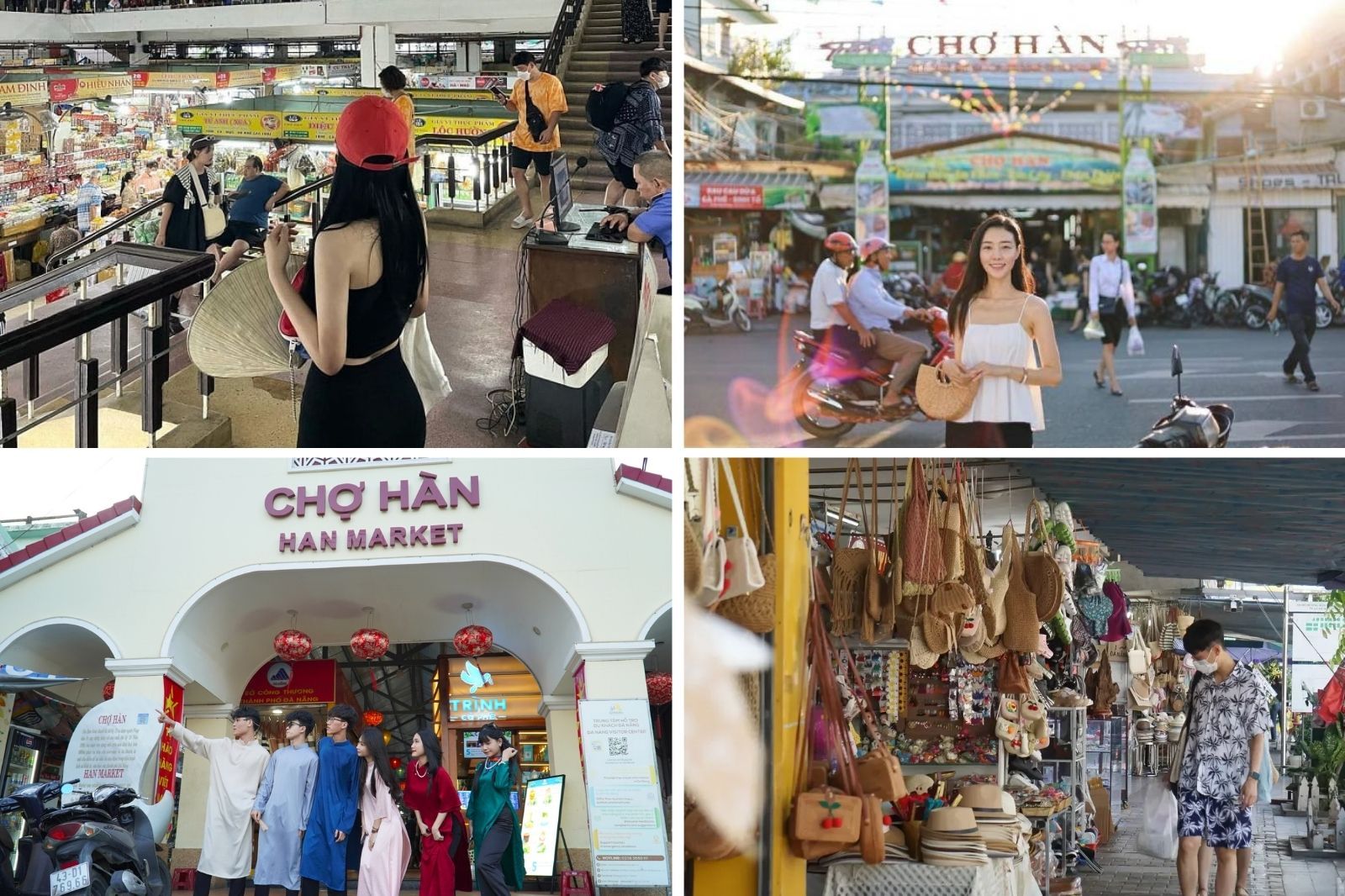 Check-in tại chợ Hàn  