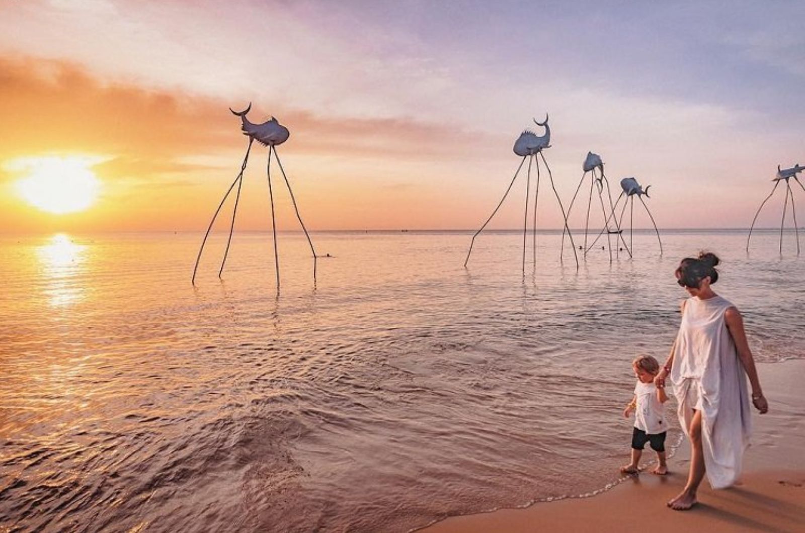 Check-in với hoàng hôn ở Bãi Trường