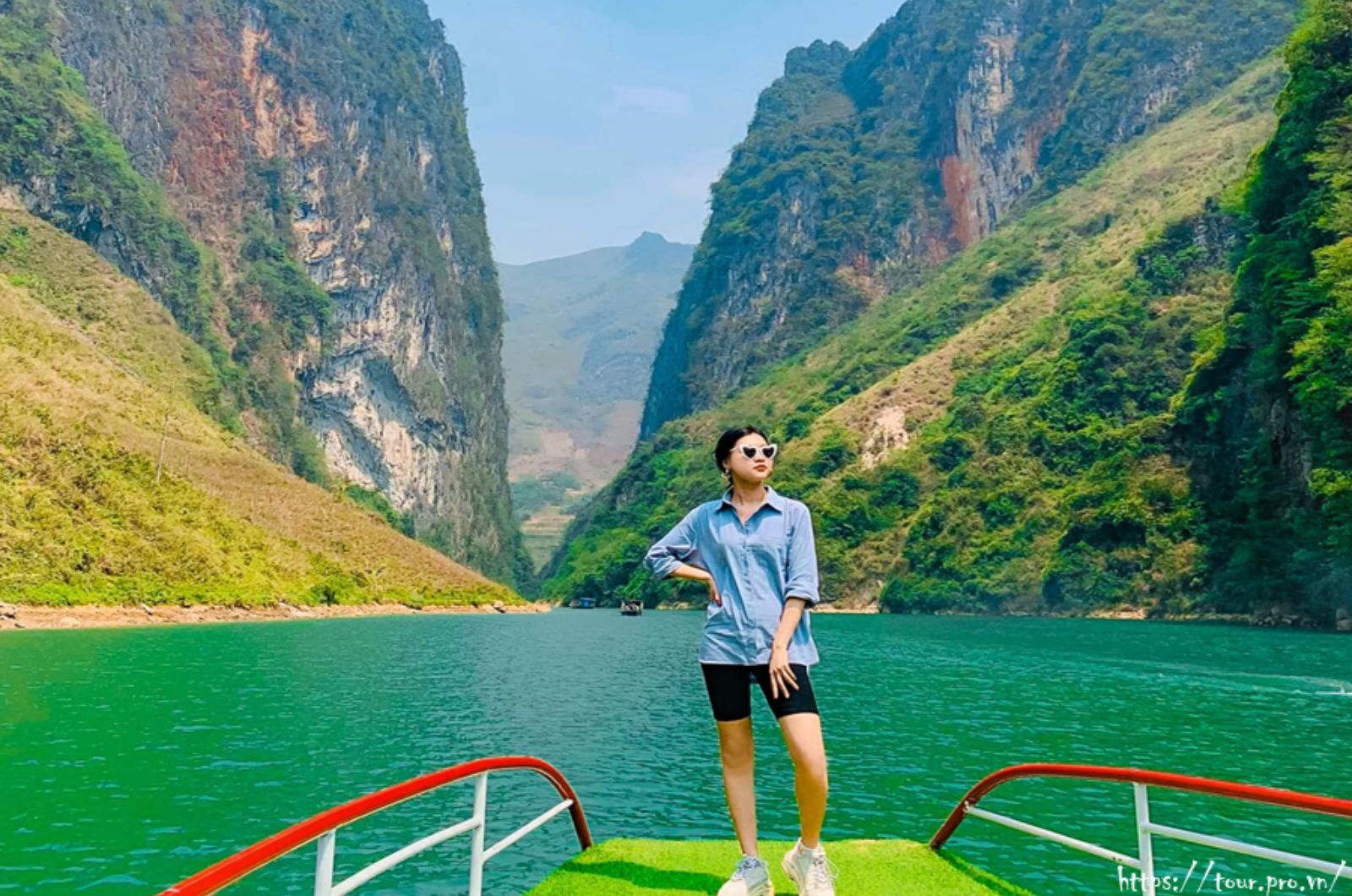 Check-in với sông Nho Quế