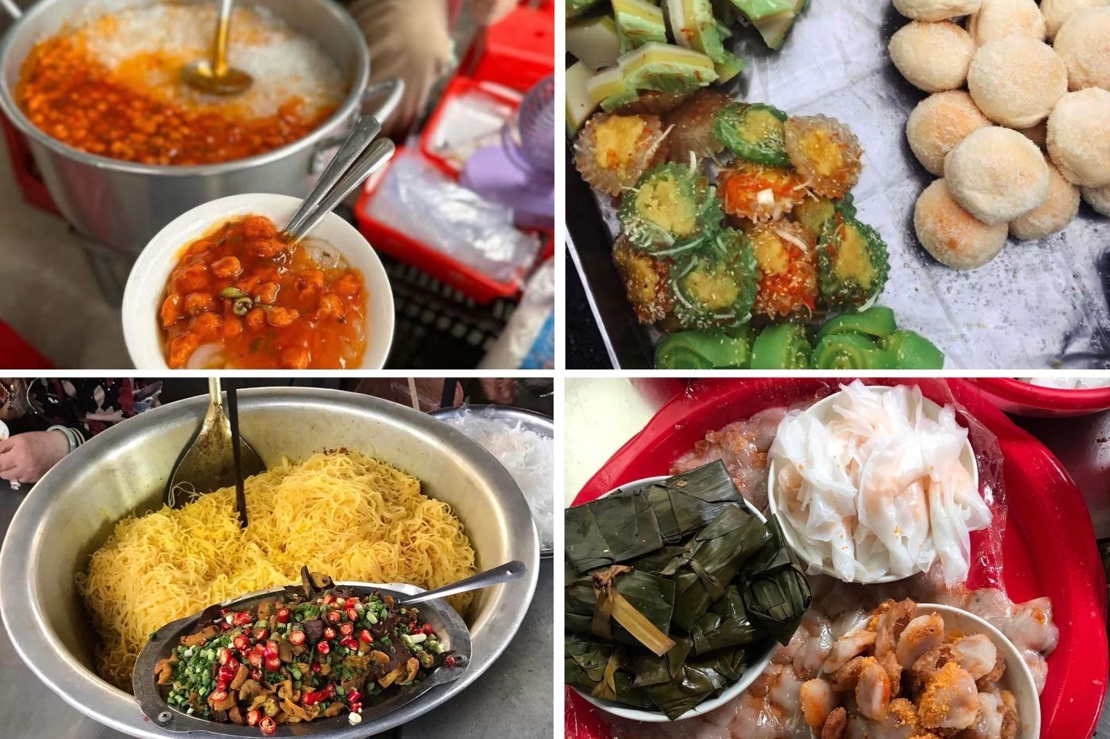 Chợ có nhiều món ăn mà nhất định bạn phải thử