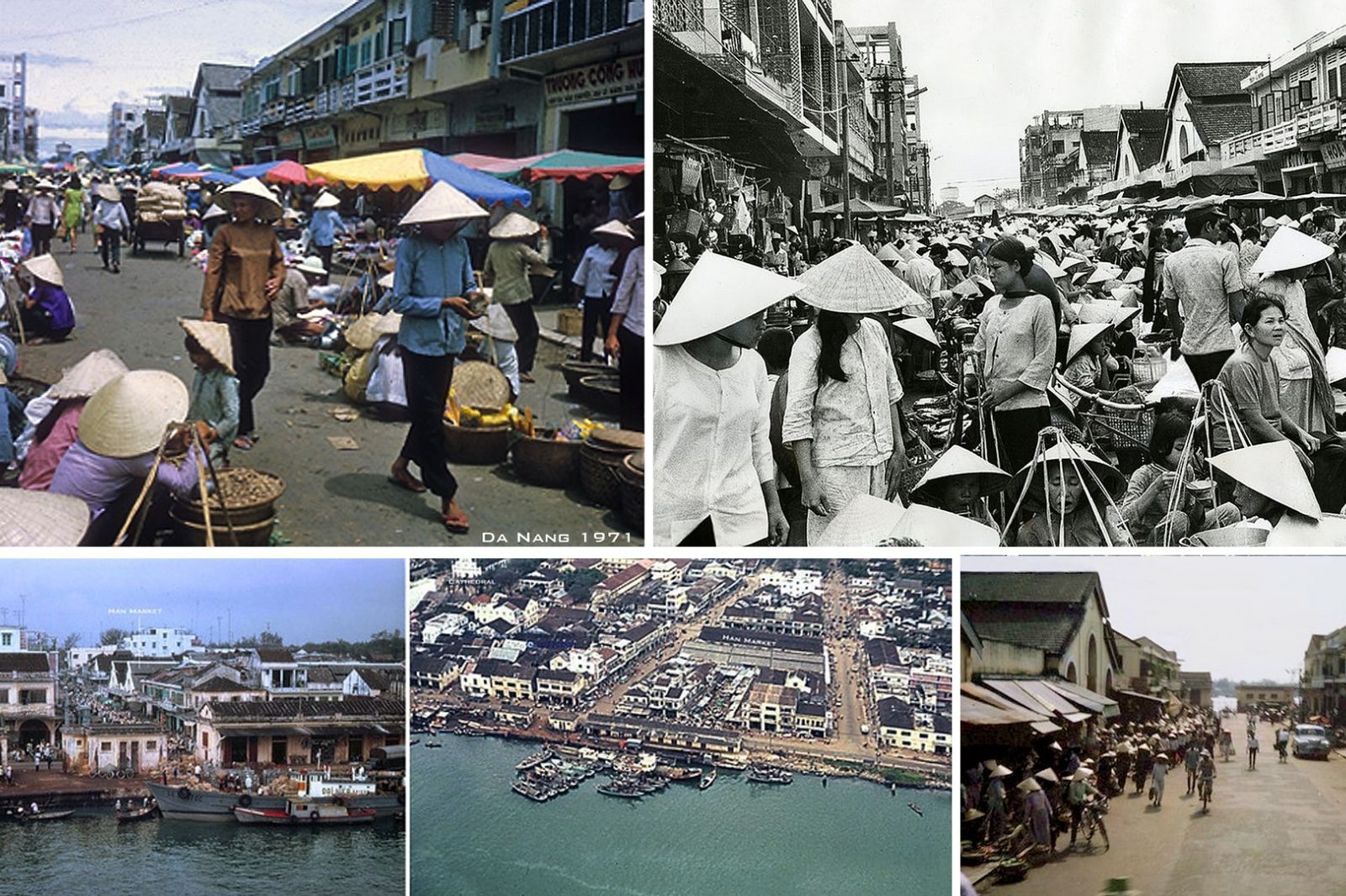 Chợ Hàn những năm 1971 