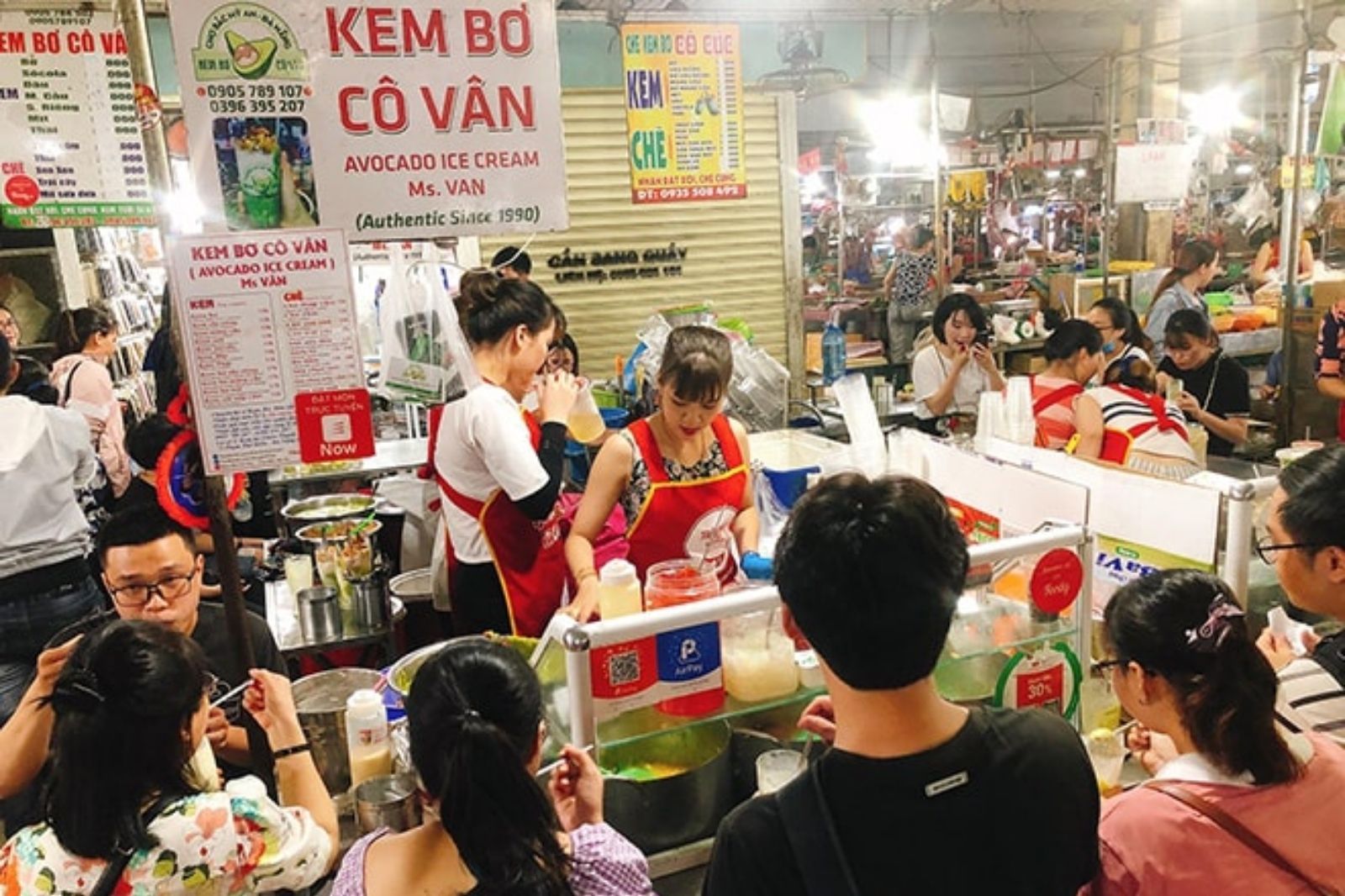 Chợ Bắc Mỹ An là một trong những chợ truyền thống lấu đời 