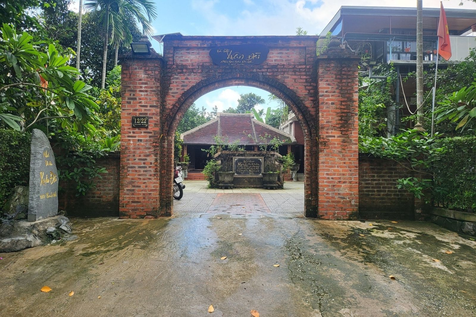 Chủ nhân đầu tiên của nhà vườn Xuân Đài là ông nội của ông Hồ Xuân Đài