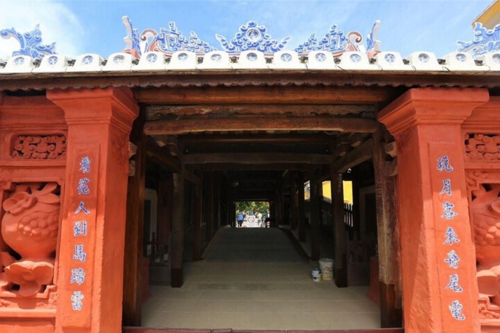 Chùa Cầu do người Nhật xây dựng ở thương cảng Hội An xưa