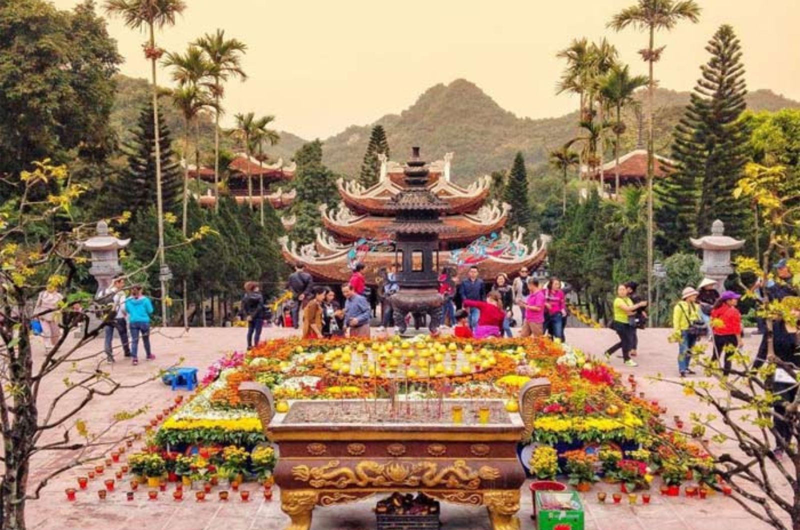 La Pagoda dei Profumi a inizio anno