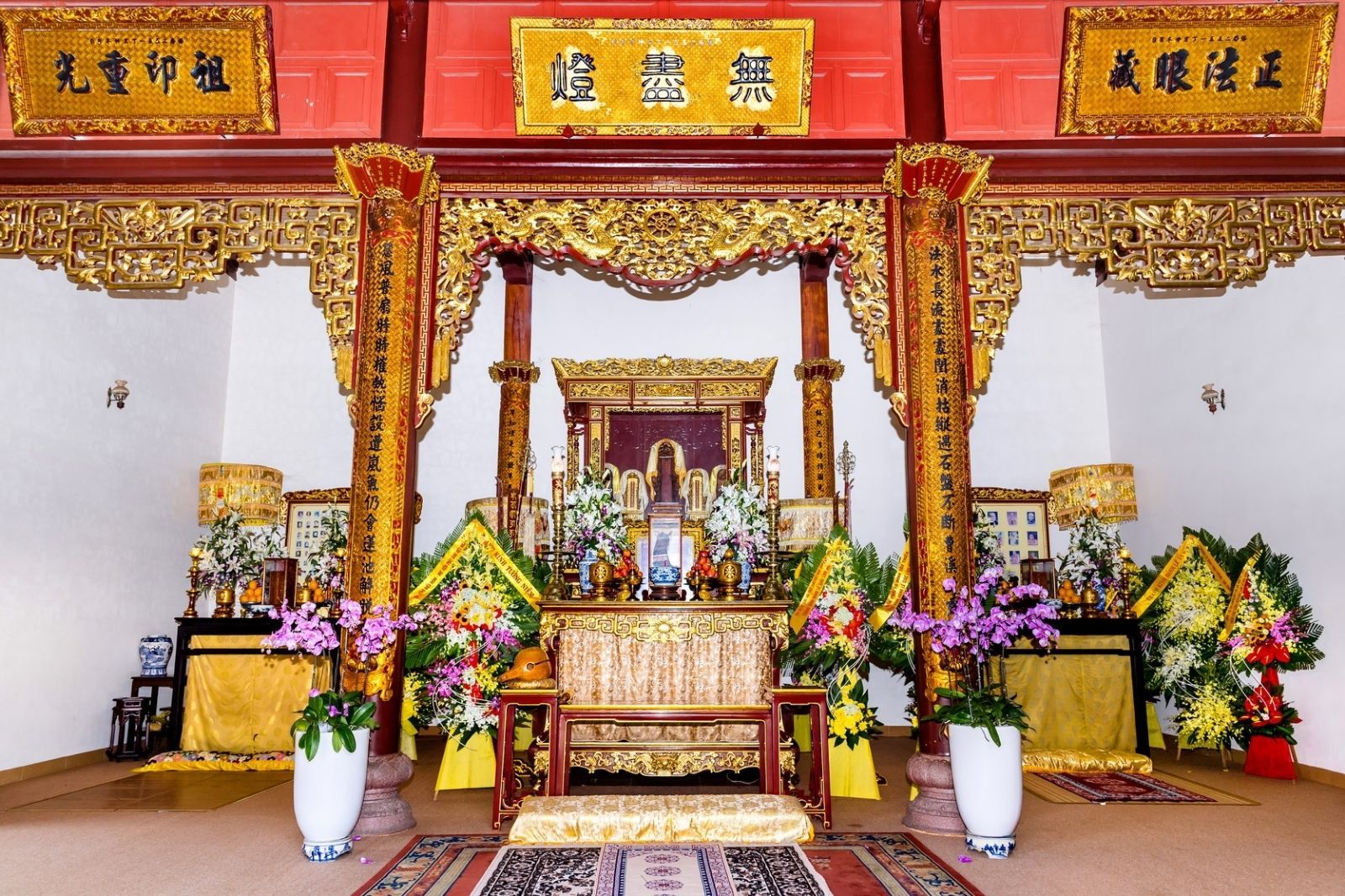 Chùa kết hợp hài hòa giữa nét truyền thống Việt Nam