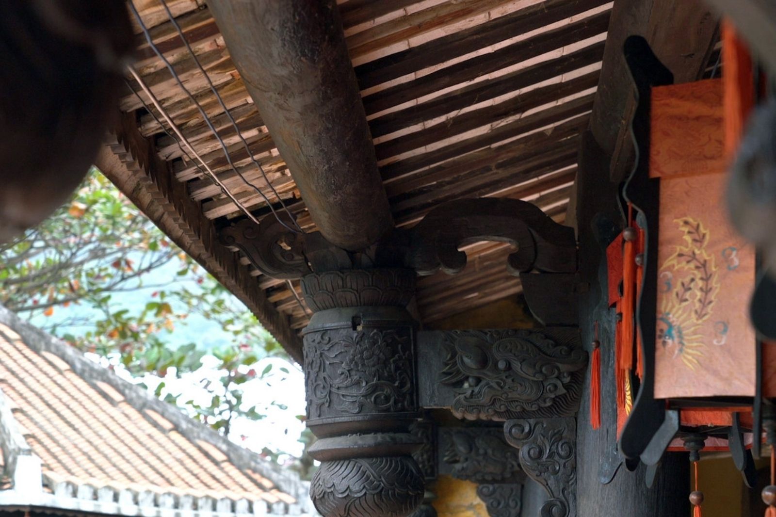 Chùa mang nét cổ kính và tĩnh lặng 