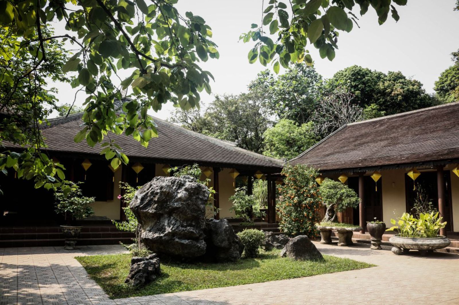 Một góc không gian chùa Từ Hiếu