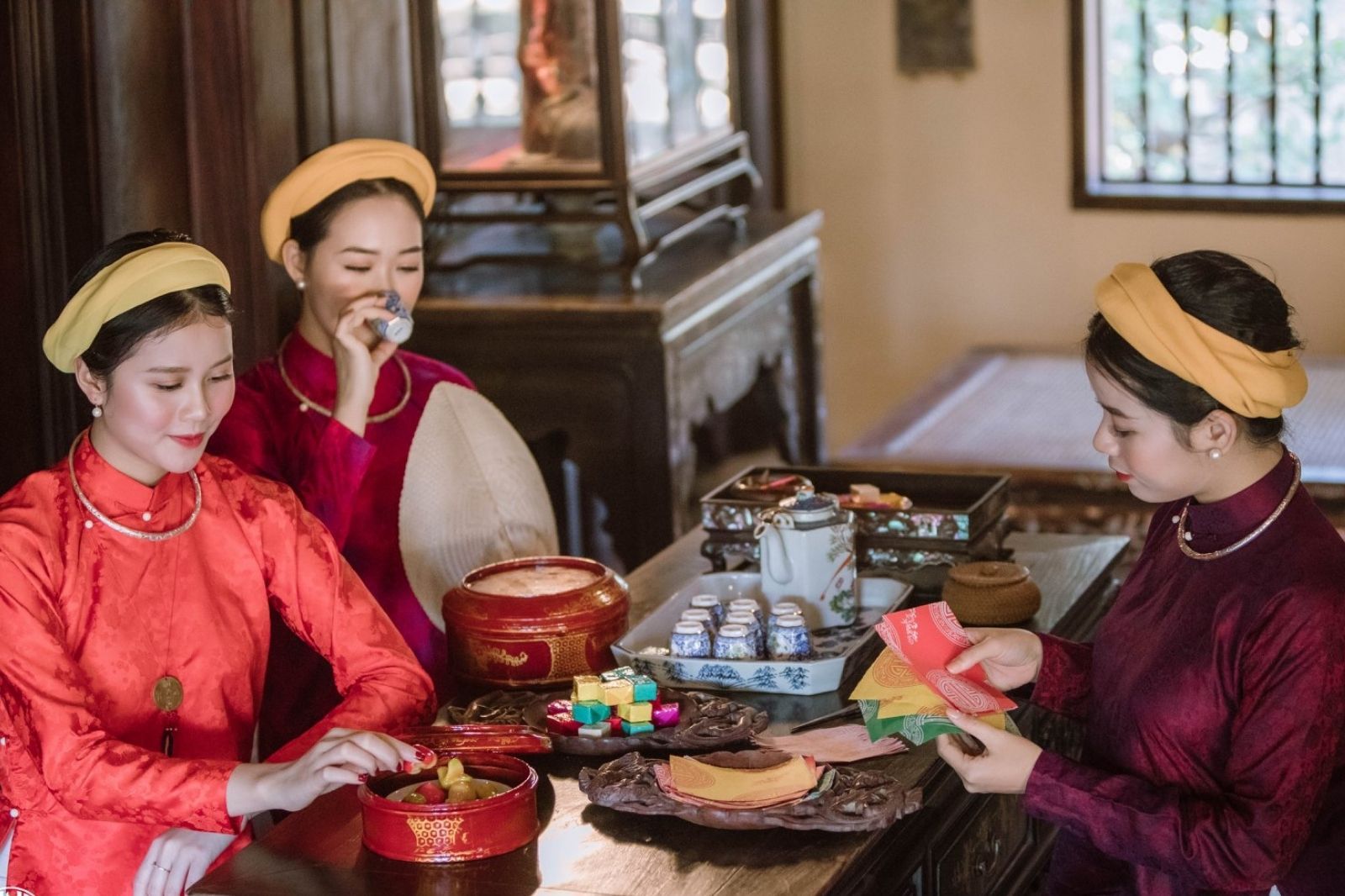 Chụp ảnh tại nhà vườn An Hiên 