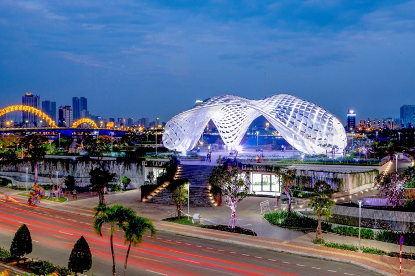 Công viên APEC nằm ngay trung tâm Đà Nẵng 